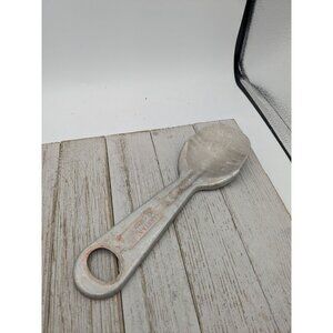 Short'ning & Ice Cream Scoop Spade Vintage Metal Shortening Aluminum Spoon